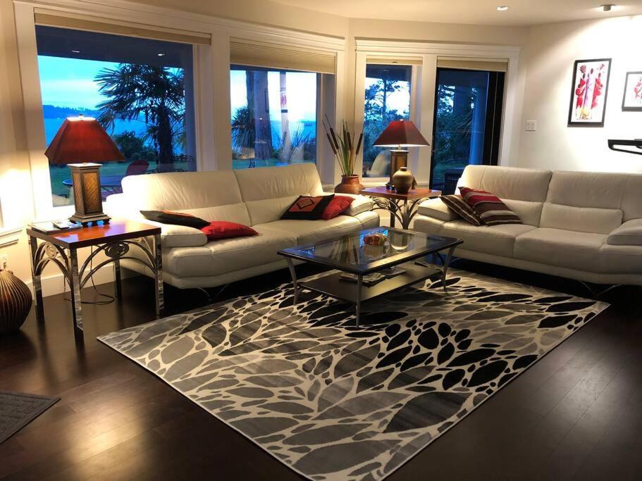 Saanichton Waterfront 2Br Suite With Superb Views Exterior photo